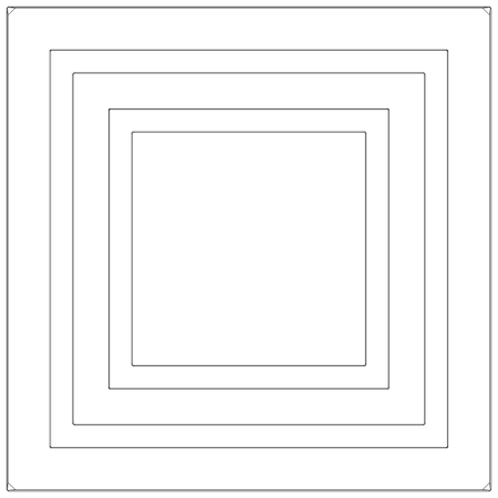 Ceilume Century 2ft x 2ft Frosted Ceiling Tile V1-CNT-22CLR